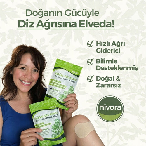 Nivora Doğal Diz Yakı Bandı